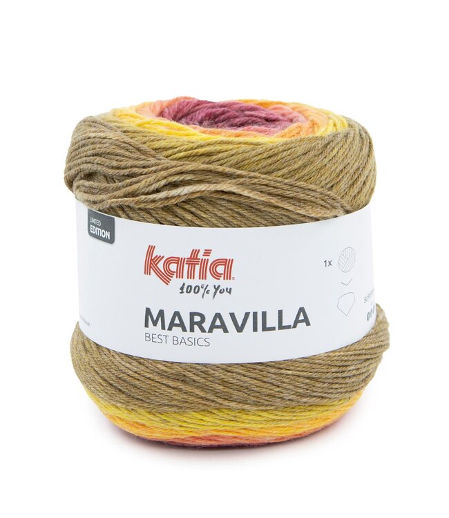 Katia Maravilla 502 - Rood-Oranje-Oker
