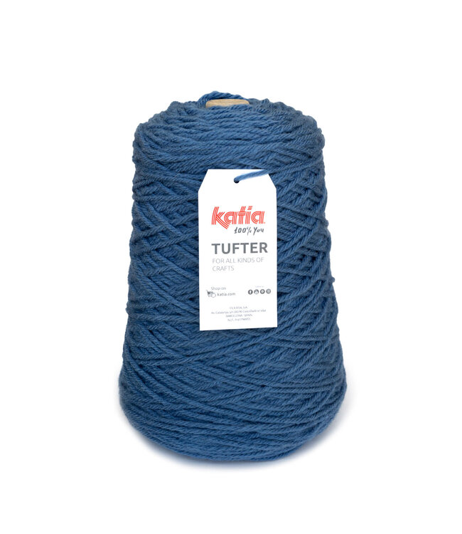 Katia Tufter 14 - Medium blauw