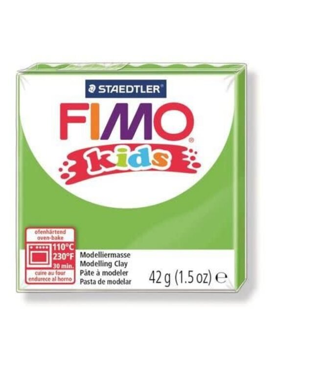 Fimo Fimo kids boetseerklei 42g licht groen 8030-51