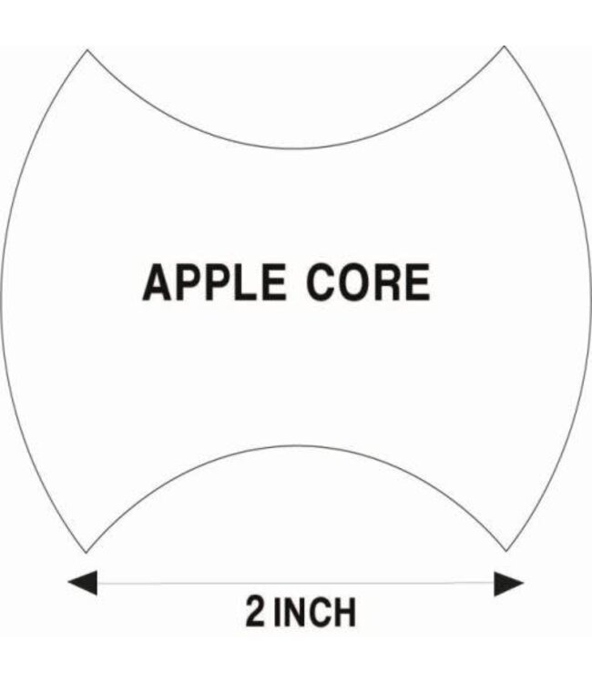 Apple Core | 2" | Paperpieces