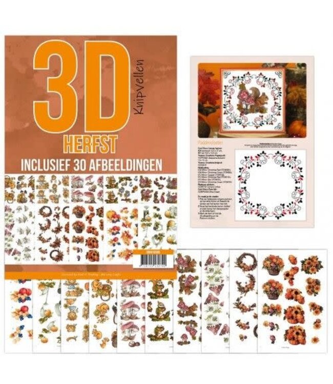 3D Knipvellenboek - Herfst