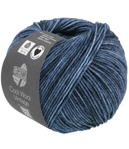 Lana Grossa Cool wool vintage 7366 Donkerblauw