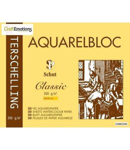 Terschelling Aquarelblok Classic 24x30cm 300 gram