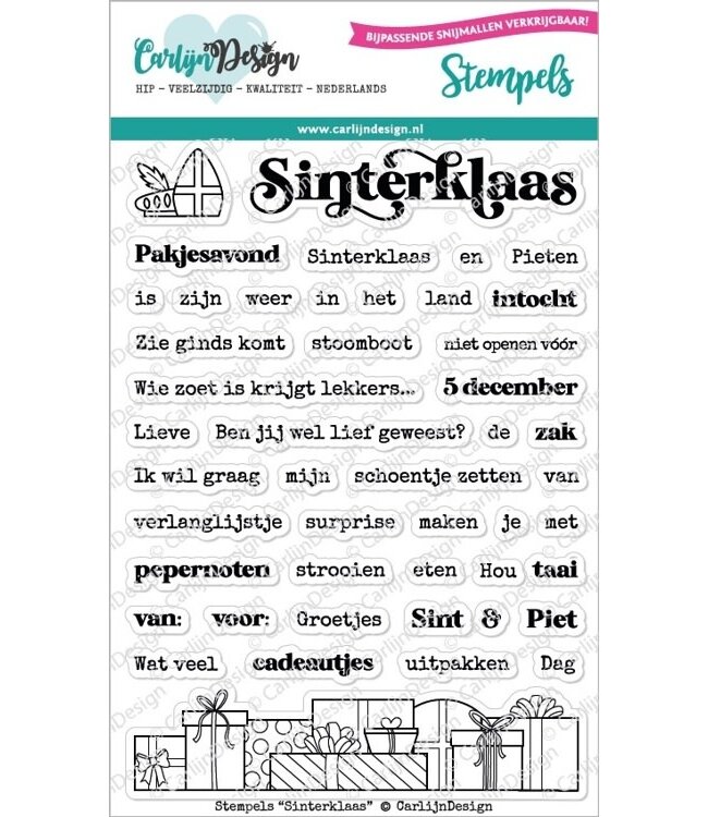 Carlijn design Clearstamps - Sinterklaas