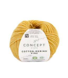 Katia COTTON-MERINO FINE - Zandgeel 101