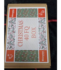 Designer box Christmas 40 Fat Quaters (45x55cm)