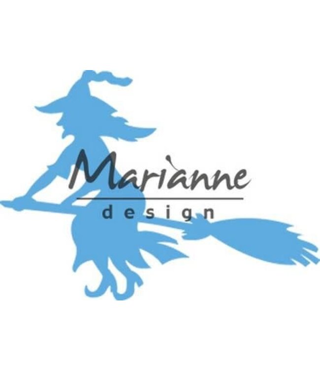 Marianne design Creatable heks op bezem