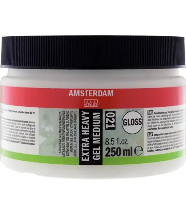Amsterdam Extra heavy gel medium glans pot 250 ml