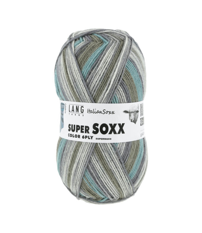 Lang Yarns Super Soxx Color 0435 6ply
