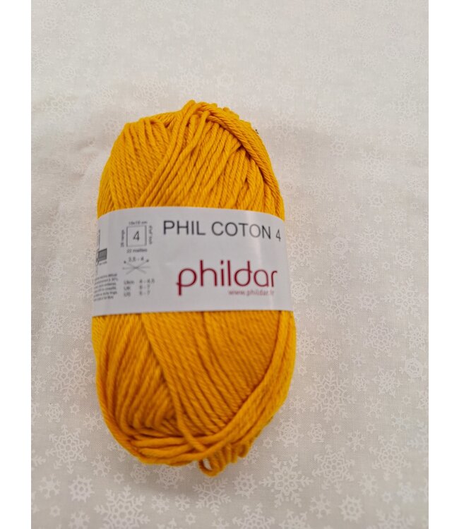 Phildar Phil coton 4 Tournesol