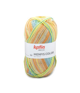 Katia Menfis color -  Oranje-Beige-Pastel geel-Groen 123