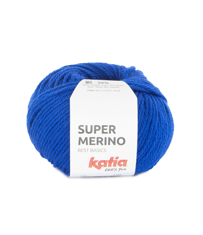 Katia SUPER MERINO -  Ultramarijn blauw 45