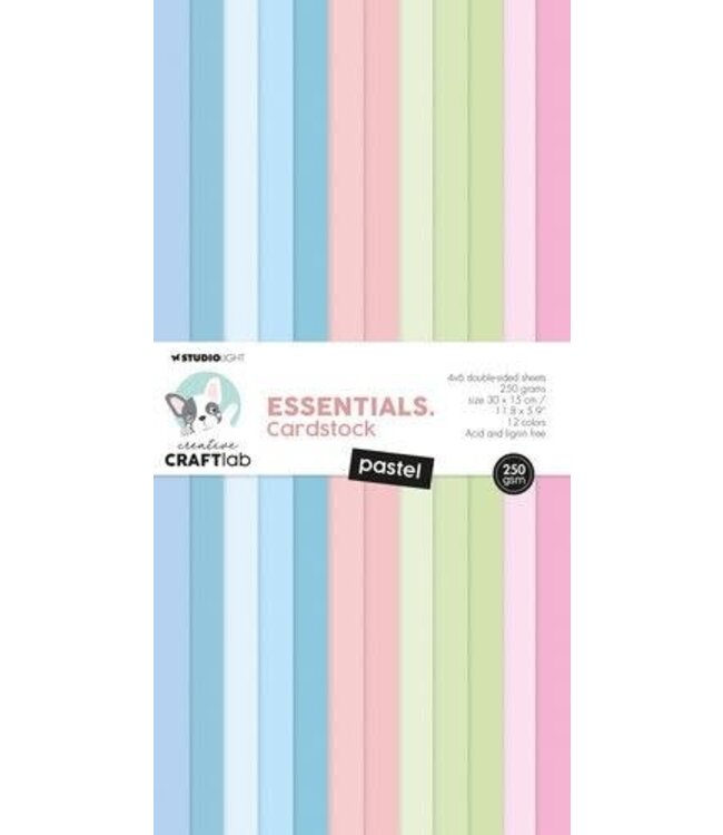 Paper pad Pastel 250gsm Essentials nr.127