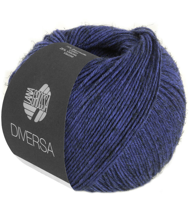 Lana Grossa Diversa 17 Inkt blauw