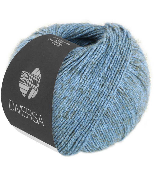 Lana Grossa Diversa 16  grijsblauw