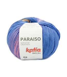 Katia Paraiso -  206 - Blauw-Geel-Oranje-Mauvé