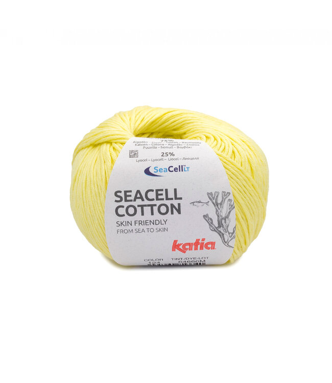 Katia Seacell cotton -  124 - Licht geel