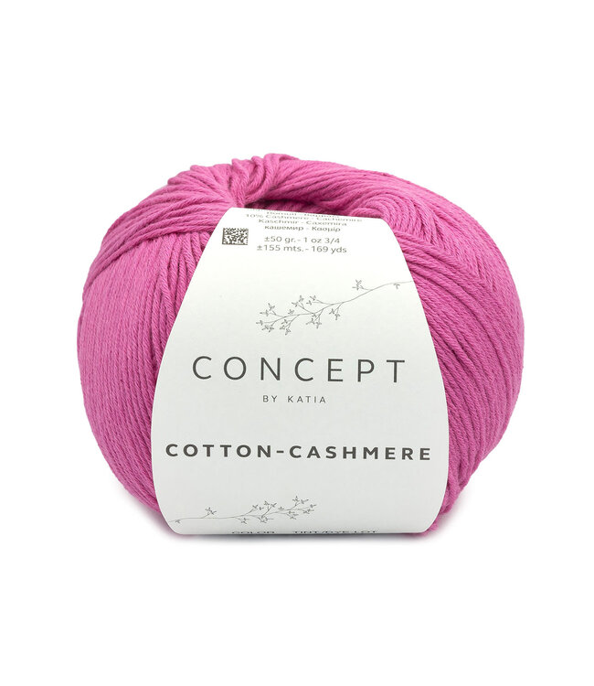 Katia Cotton cashmere  - Fushsia 86