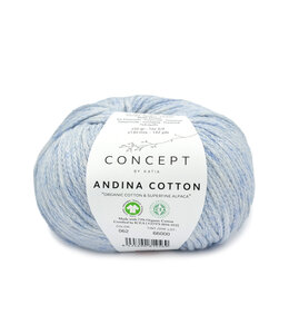 Katia Andina cotton - Ultramarijn blauw 62