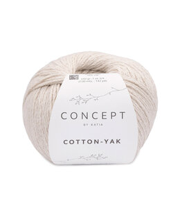 Katia Cotton-yak - Licht ivoorkleurig 138