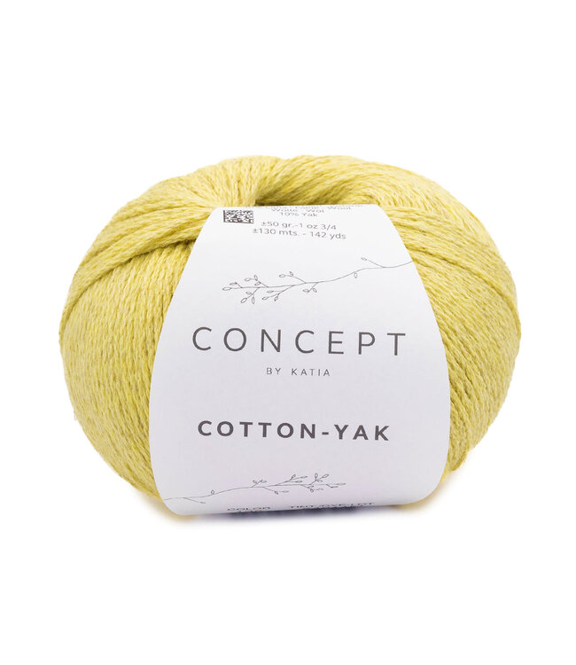 Katia Cotton yak - Zwavel geel 135