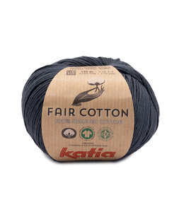 Katia Fair cotton - Antraciet grijs 54