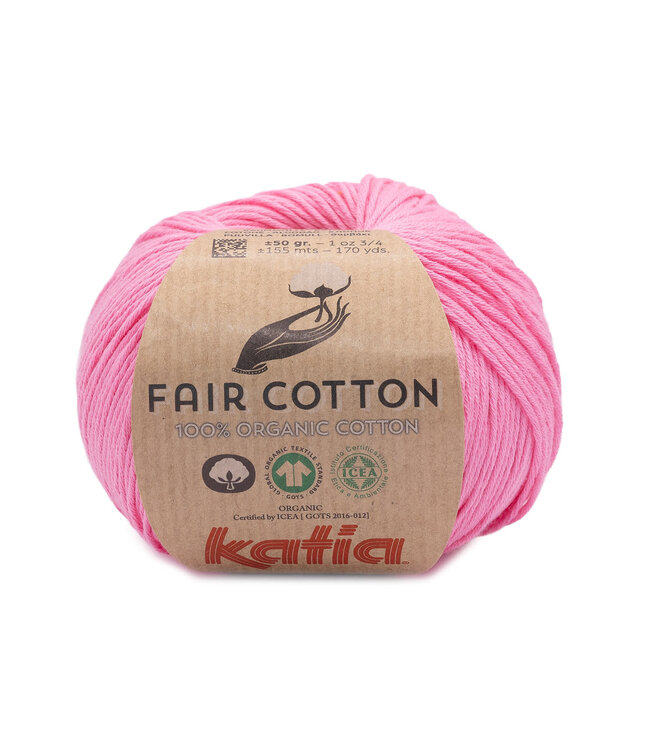 Katia Fair cotton - Medium roze 57
