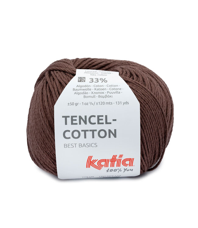 Katia Tencel - cotton  - Bruin 40