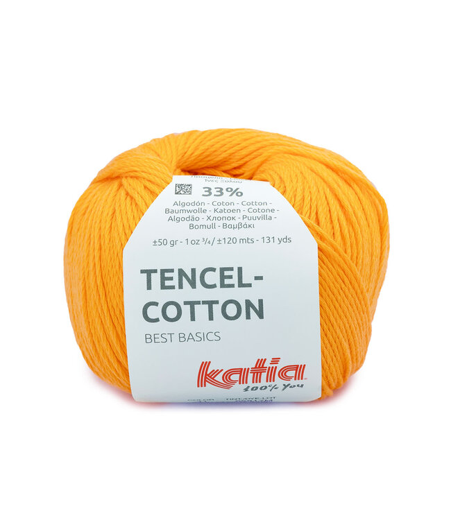 Katia Tencel - cotton  - Meloen geel 41