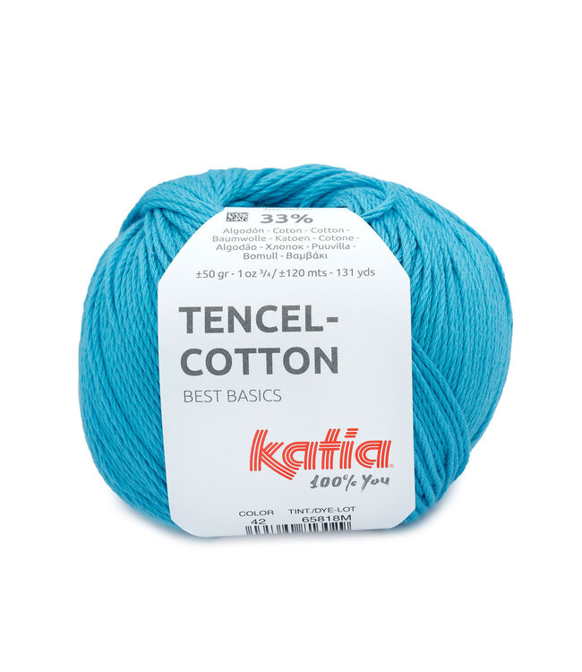 Katia Tencel - cotton  - Turqouise 42