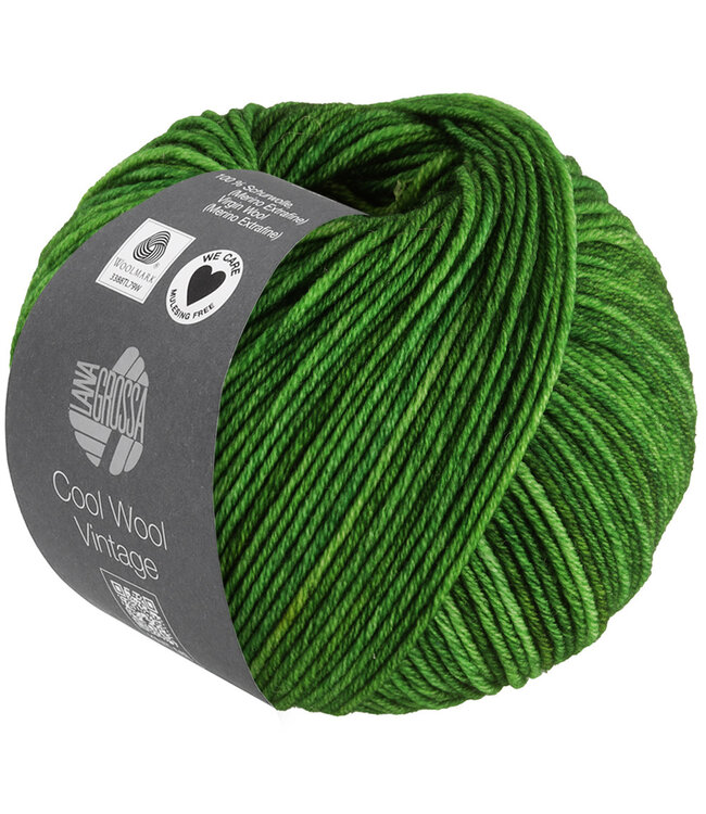 Lana Grossa Cool wool vintage 7374 Groen