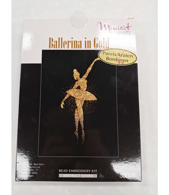 Miniart crafts Ballerina in Gold