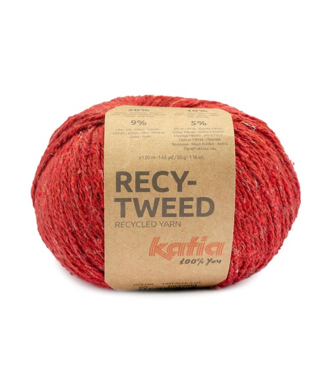 Katia Recy-Tweed - 80-  Rood