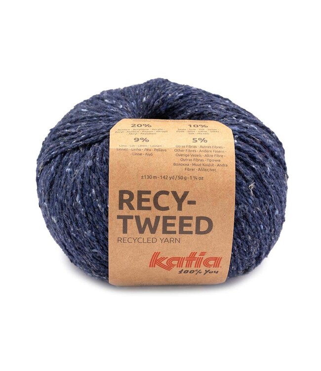 Katia Recy-Tweed -   87 - Donker jeans
