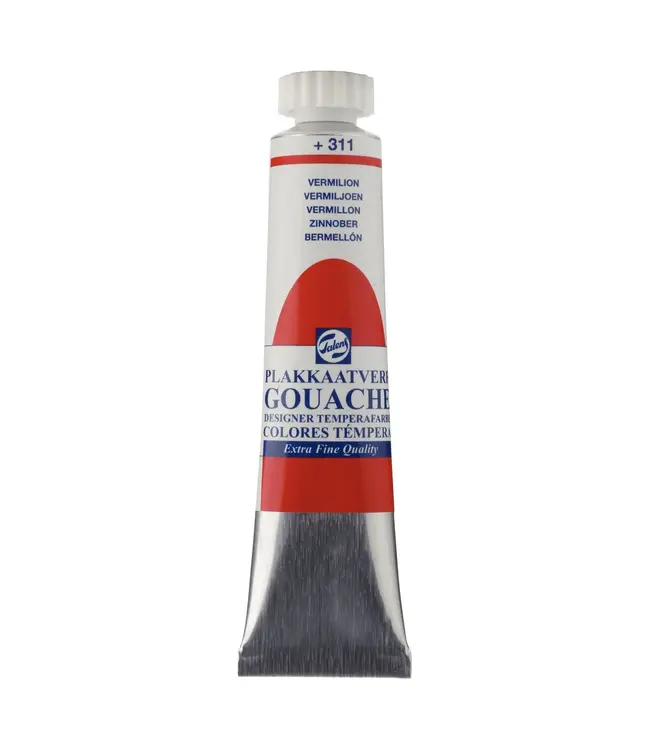 Talens Gouache extra fine 20ml 311 vermiljoen