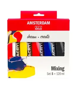 Amsterdam Standard Series acrylverf mengset | 5 x 120 ml