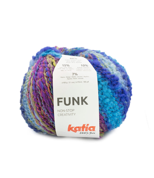 Katia Funk - Blauw-Parelachtig paars-Groen 80