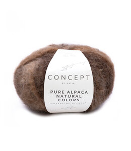 Pure Alpaca natural colors  100 - Beige-Camel-Bruin