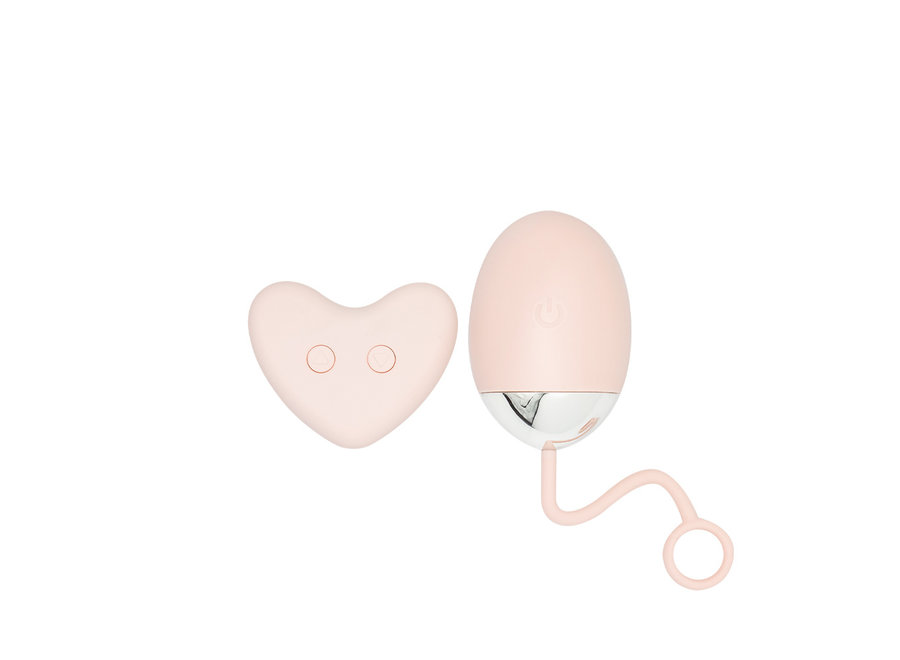 Sextensions®  Ei Vibrator met afstandsbediening - Love Egg - Roze