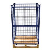 Cage Container steel H1600mm folding window