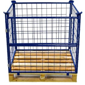 Cage Container steel H1000mm folding window