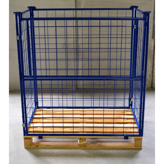 Cage Container steel H1000mm folding window Cage Container steel H1000mm folding window
