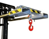 Lifting beam with load hook 3150 kg for forklift