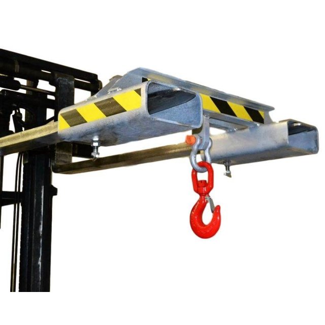 Lifting beam with load hook 3150 kg for forklift