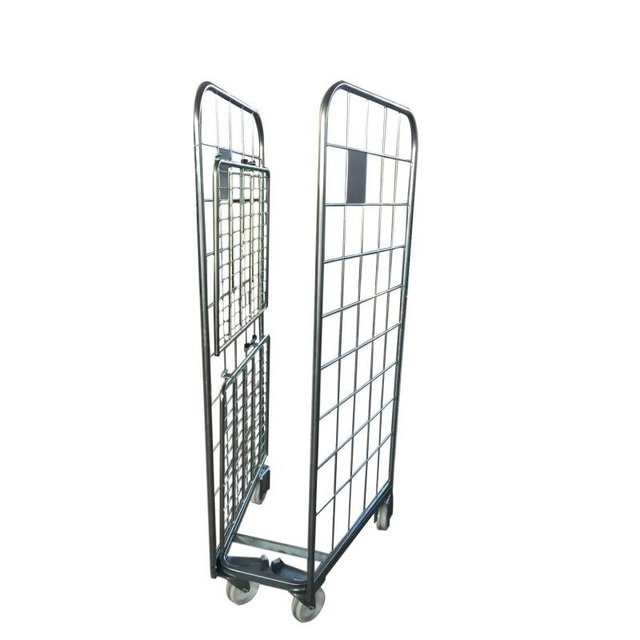 Nestable Roll Container with 2 sides