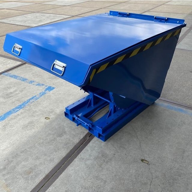 Chip Container Automatic 600L Tipper Container with Rollover System