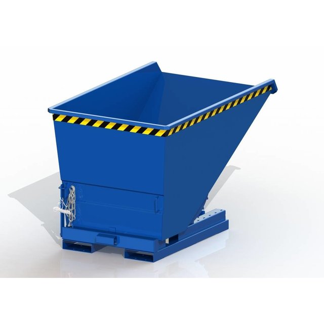 Chip Container Automatic 2500L Tipper Container with Rollover System Chip Container Automatic 2500L Tipper Container with Rollover System