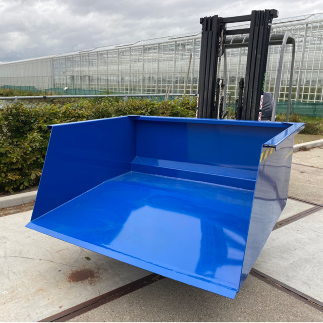 Shovel 1500L Scoop Tipping Bucket for Forklift Shovel 1500L Scoop Tipping Bucket for Forklift