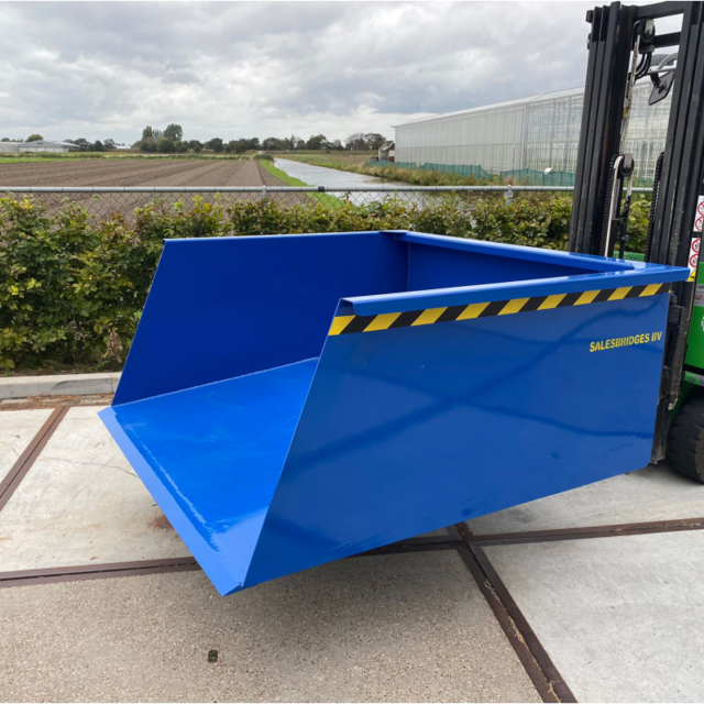 Shovel 1500L Scoop Tipping Bucket for Forklift Shovel 1500L Scoop Tipping Bucket for Forklift