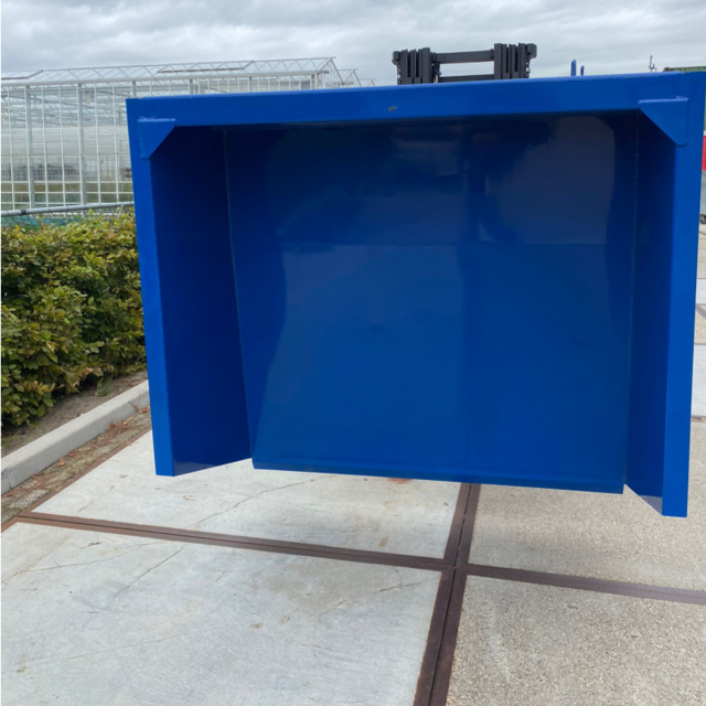 Shovel 1500L Scoop Tipping Bucket for Forklift Shovel 1500L Scoop Tipping Bucket for Forklift
